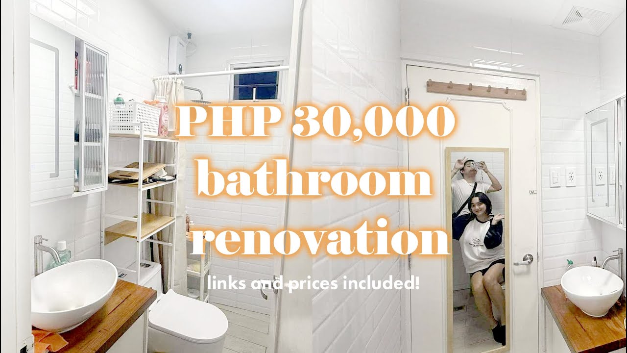 aesthetic bathroom renovation ✧.* (prices of everything, where to buy, tipid tips)