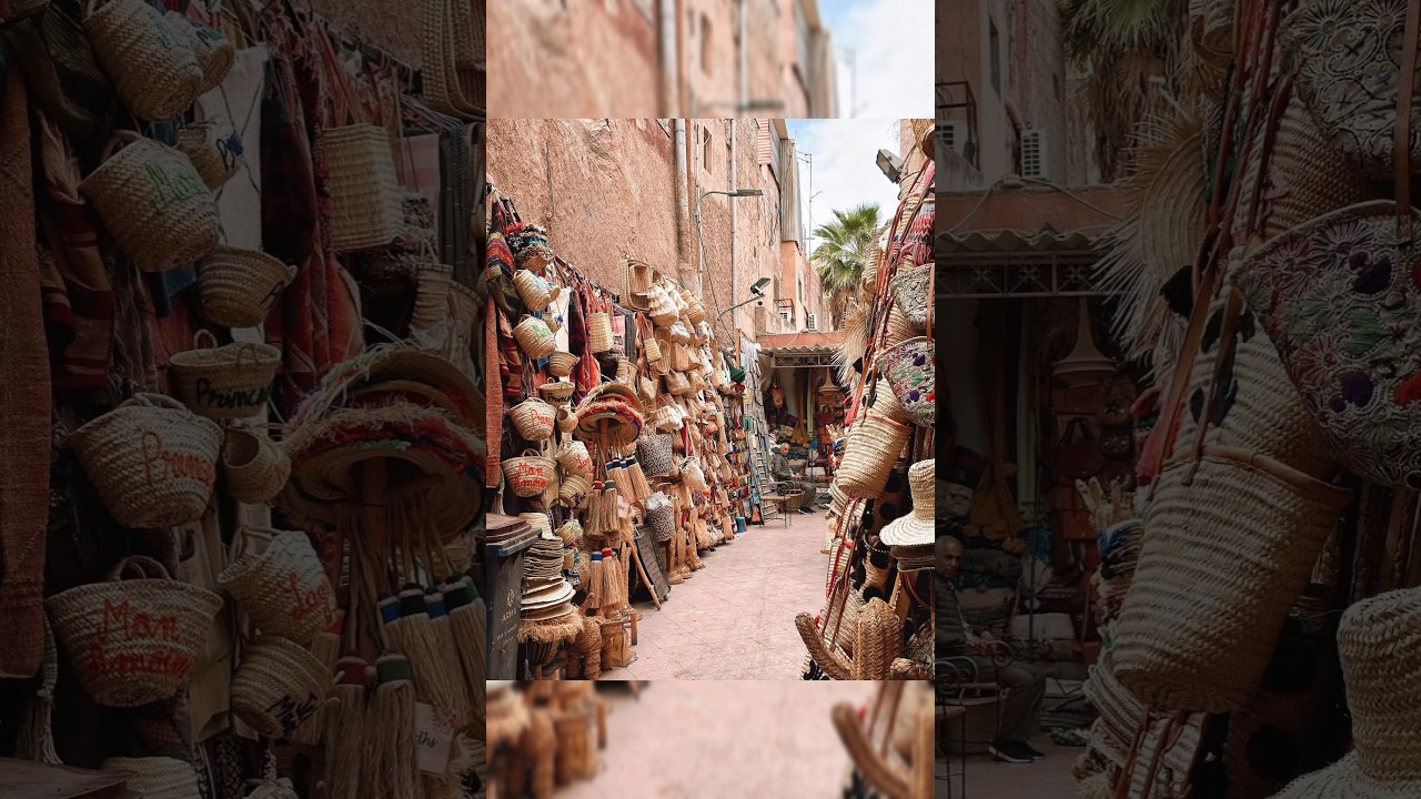 The real soul of Marrakech lives in its souks 🇲🇦.#Marrakech #MarrakechSouk #MedinaMarrakech