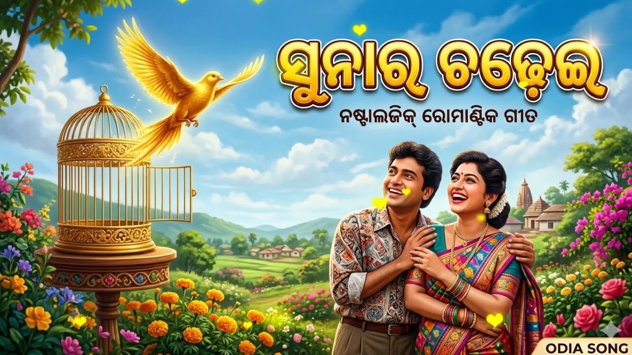 ସୁନାର ଚଢ଼େଇ - Sunara Chadei | Old Odia Romantic Song | Superhit Odia Movie Song @odiamelodyukam 