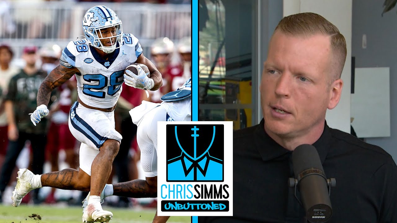 NFL Draft 2025 RB rankings: Omarion Hampton, North Carolina | Chris Simms Unbuttoned | NFL on NBC