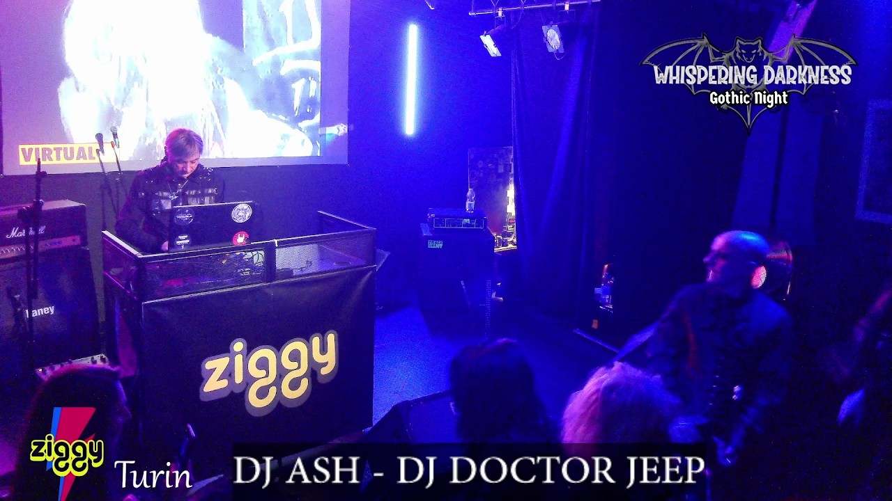 1 HOUR Dark Post-Punk Beats 🔥 DJ Ash at Whispering Darkness Gothic NIght (Ziggy Club, Torino-Italy)