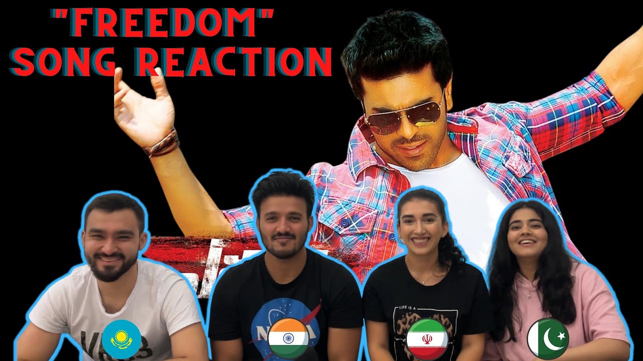 Freedom Video Song Reaction | Yevadu | Ram Charan| Allu Arjun|Shruti Hassan| Kajal| Foreigners React