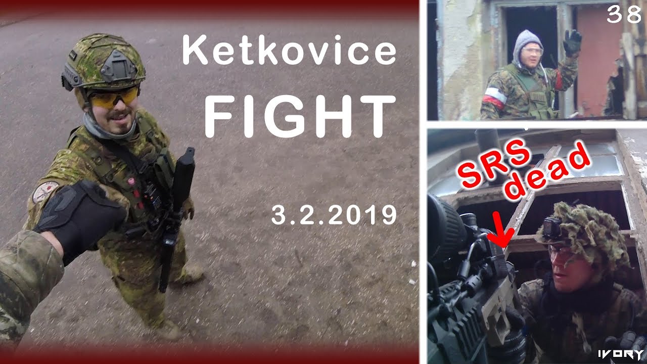 #30 - Airsoft Ketkovice - ★ FIGHT 3.2.2019 - SRS dead (Mk23, SRS) - Airsoft pro Moravu - Airsoft CZ