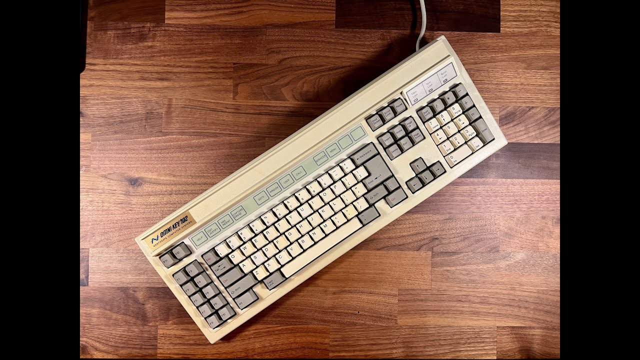 Northgate OmniKey 102 Gold Badge with Alps SKCM Blue Restoration Build Stream - VOD