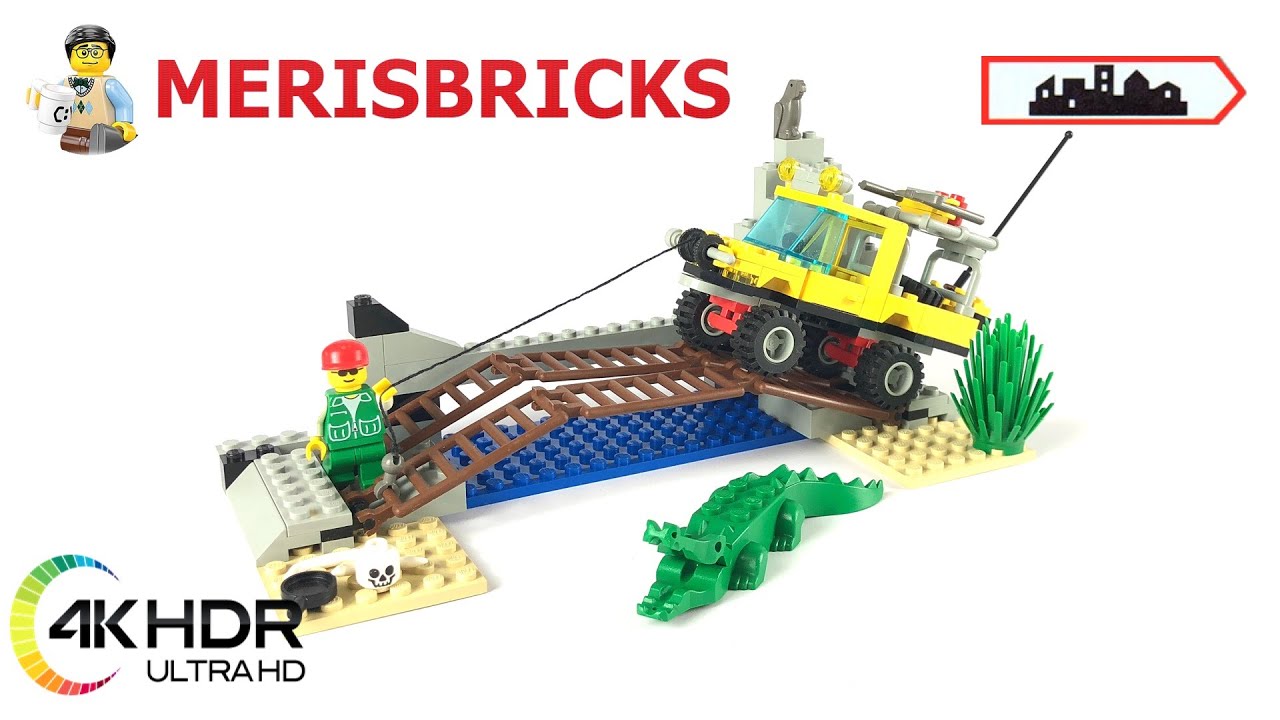 Lego Outback 6490 Amazon Crosing - Lego Speed Build 4K and Review 