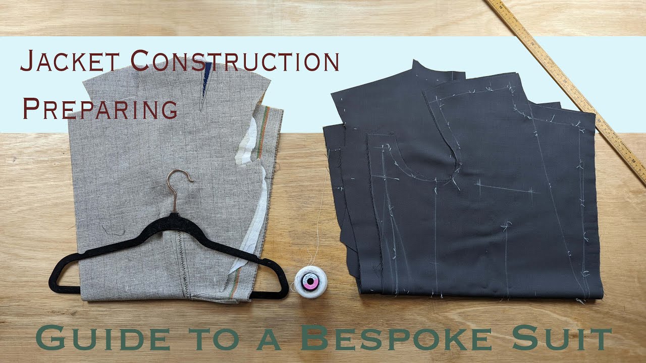 Mark Stitching & Building Canvas Part 2/13 | Guide to a Bespoke Suit