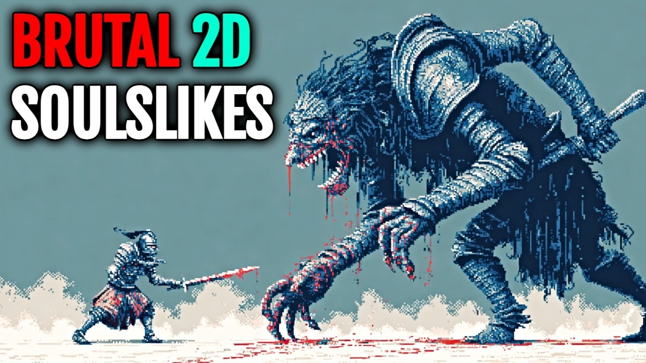 10 BRUTAL 2D Soulslike Games That Will BREAK You (In A Good Way)!
