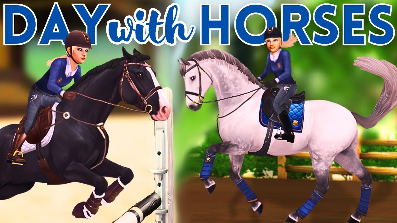 DAY in the Life as a Riding Instructor & Horse Trainer! II Star Stable Realistic Roleplay