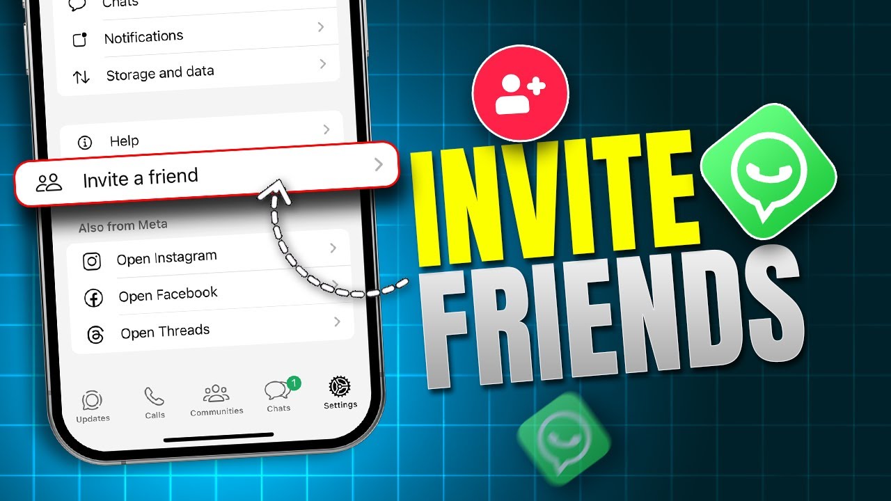 Как пригласить друзей в WhatsApp с iPhone | Отправка приглашений WhatsApp на iPhone