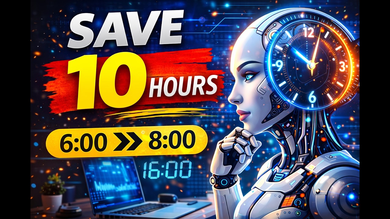 7 AI Tools That Will Save You 10+ Hours Every Week