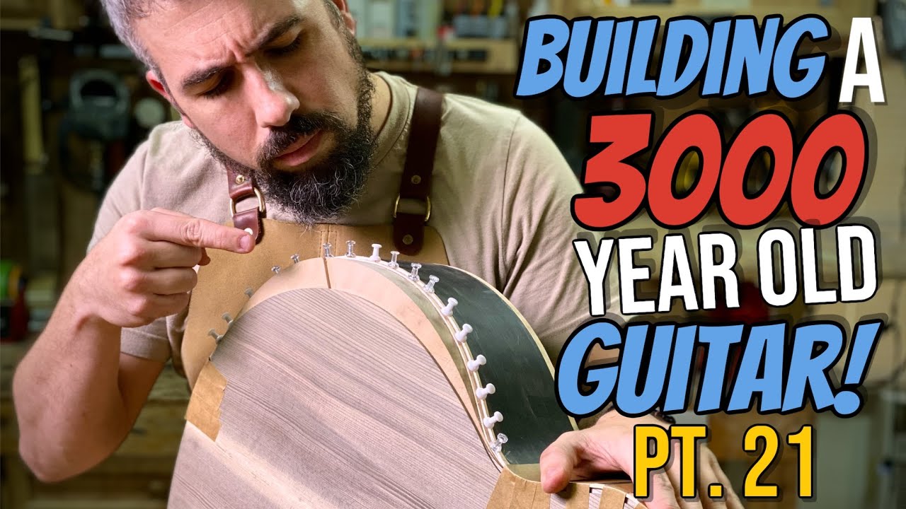 How To Build An Acoustic Guitar Episode 21 (Binding the Arm Bevel)