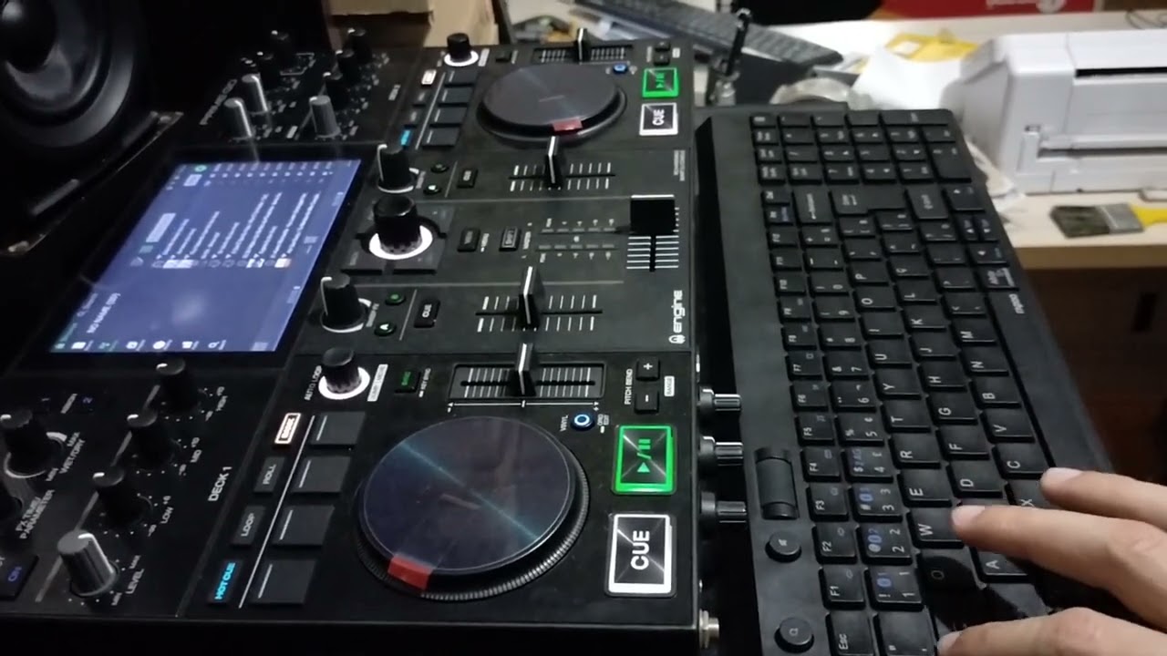 Denon Prime Go + Teclado sem fio usb / Denon Prime Go + Keyboard wireless