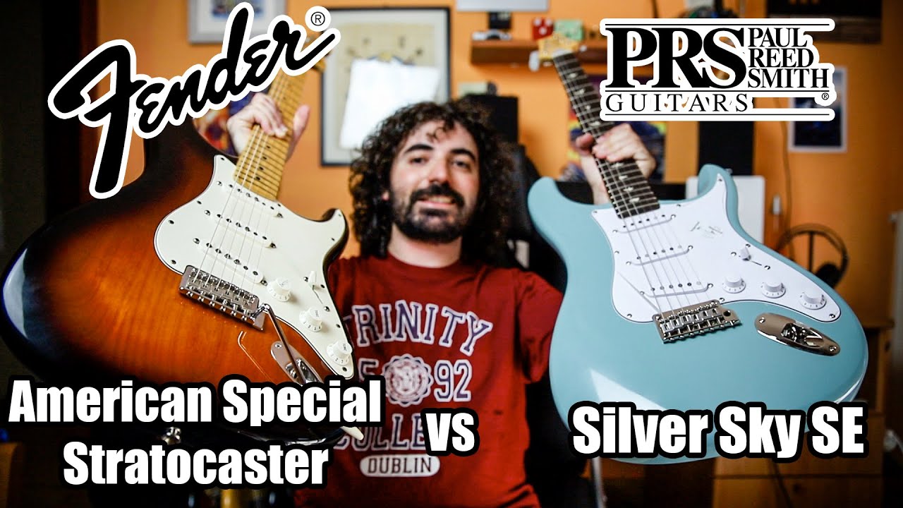 PRS Silver Sky SE vs Fender American Special Stratocaster