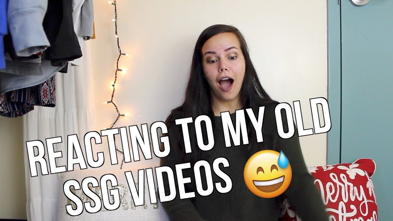 REACTING TO MY OLD SEVENSUPERGIRLS VIDEOS - Kayla Skyee