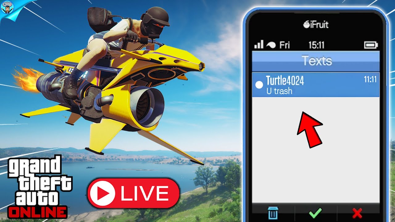 Fighting Angry Griefers LIVE on GTA Online!