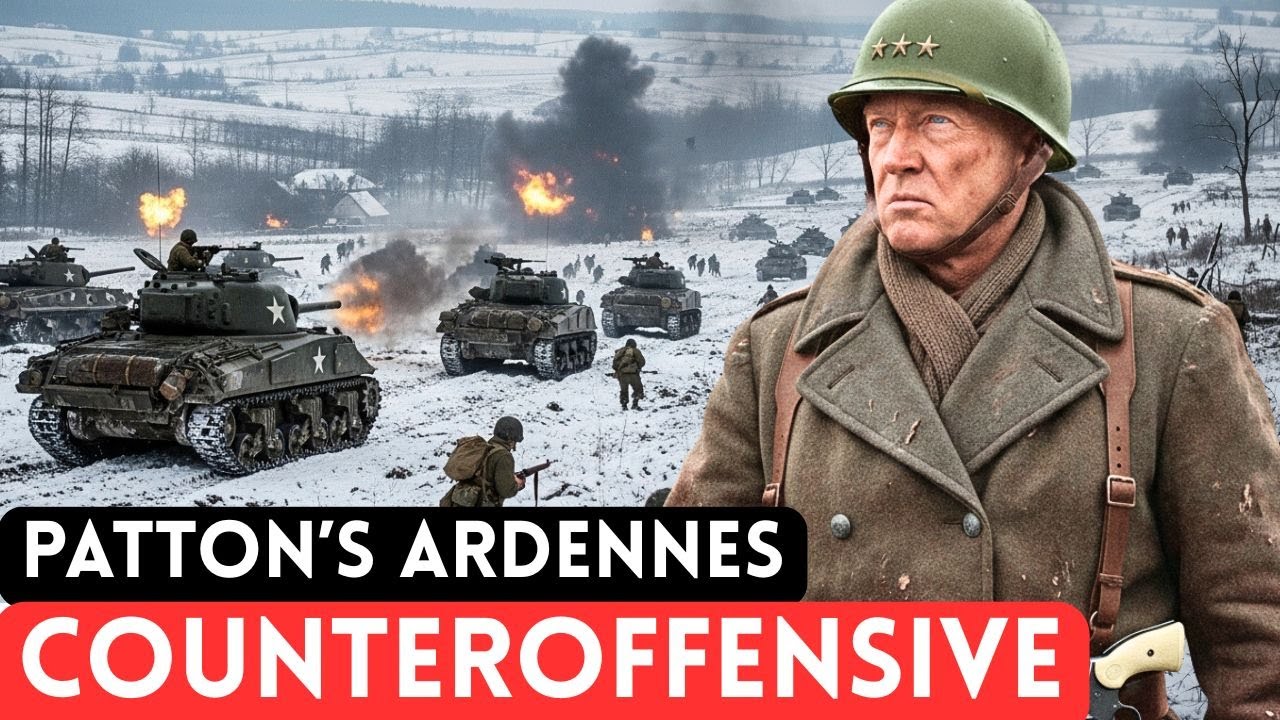 Fall Asleep To | The Complete History of Patton’s Counteroffensive in the Ardennes | WW2 Documentary