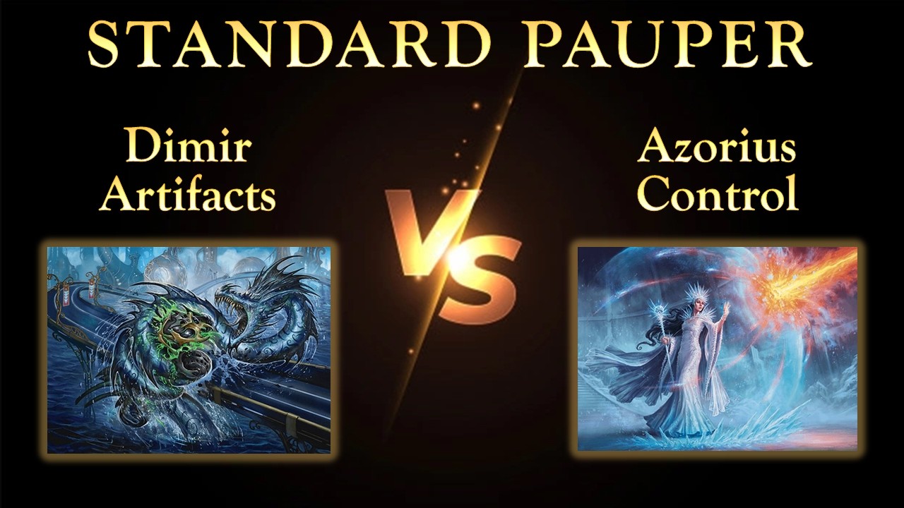 Standard Pauper League S6W1: Dimir Artifacts vs. Azorius Control