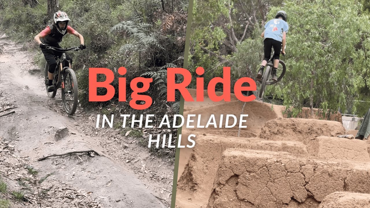 Big ride in the adelaide hills