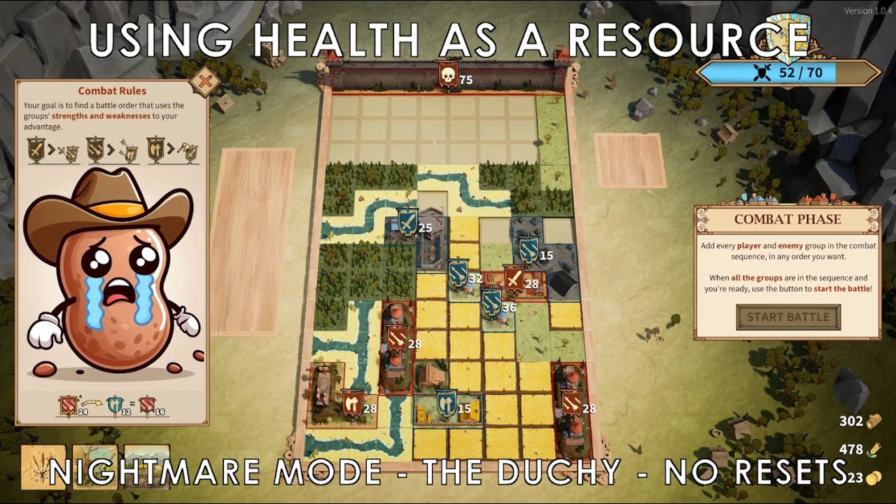 Drop Duchy NIGHTMARE with No Restarts as The Duchy! Using Health as an Important Resource