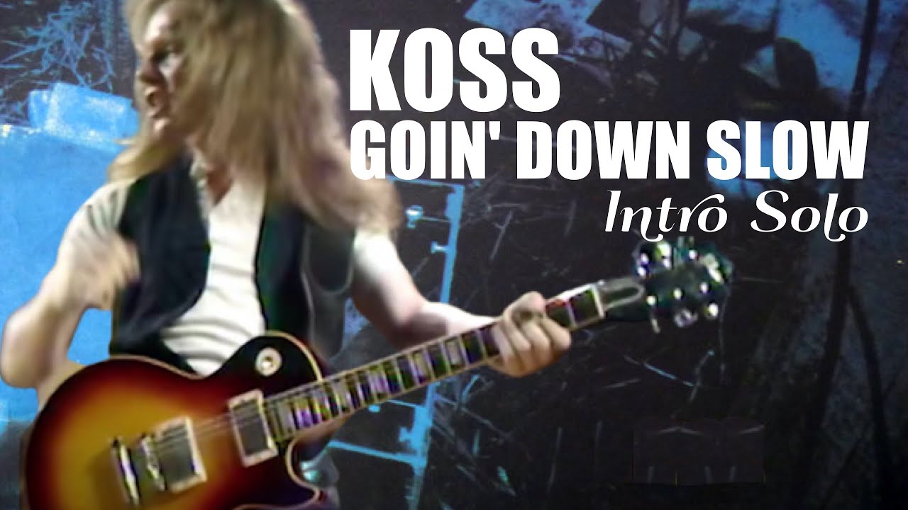 Goin' Down Slow with Paul Kossoff and Free - Intro Solo guitar Lesson