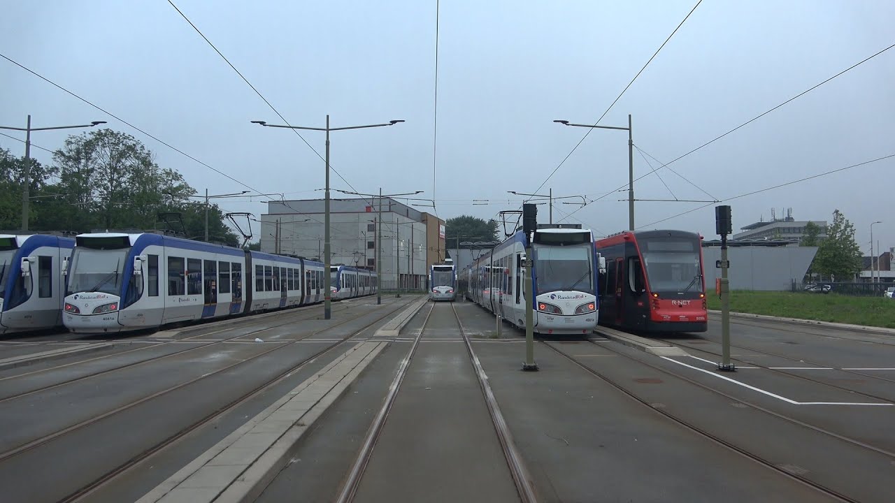 HTM MAT-rit Remise Zichtenburg - Opstelterrein Meppelwerf | Alstom RegioCitadis 4043 | 2021
