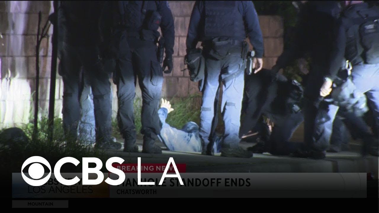 Two alleged Chatsworth copper wire thefts in police custody, one suspect hid in a manhole