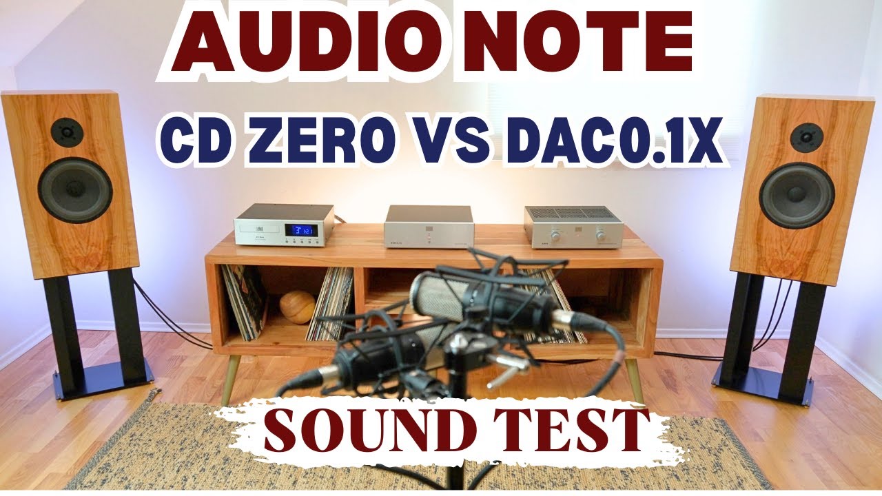 AUDIO NOTE CD ZERO: CD PLAYER VS TRANSPORT WITH DAC 0.1X – SOUND COMPARISON 🎶. #AudioNote #HiFiTest