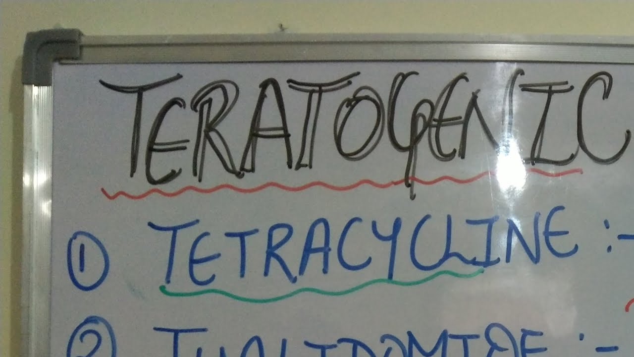 Teratogenic Effects of Drugs.