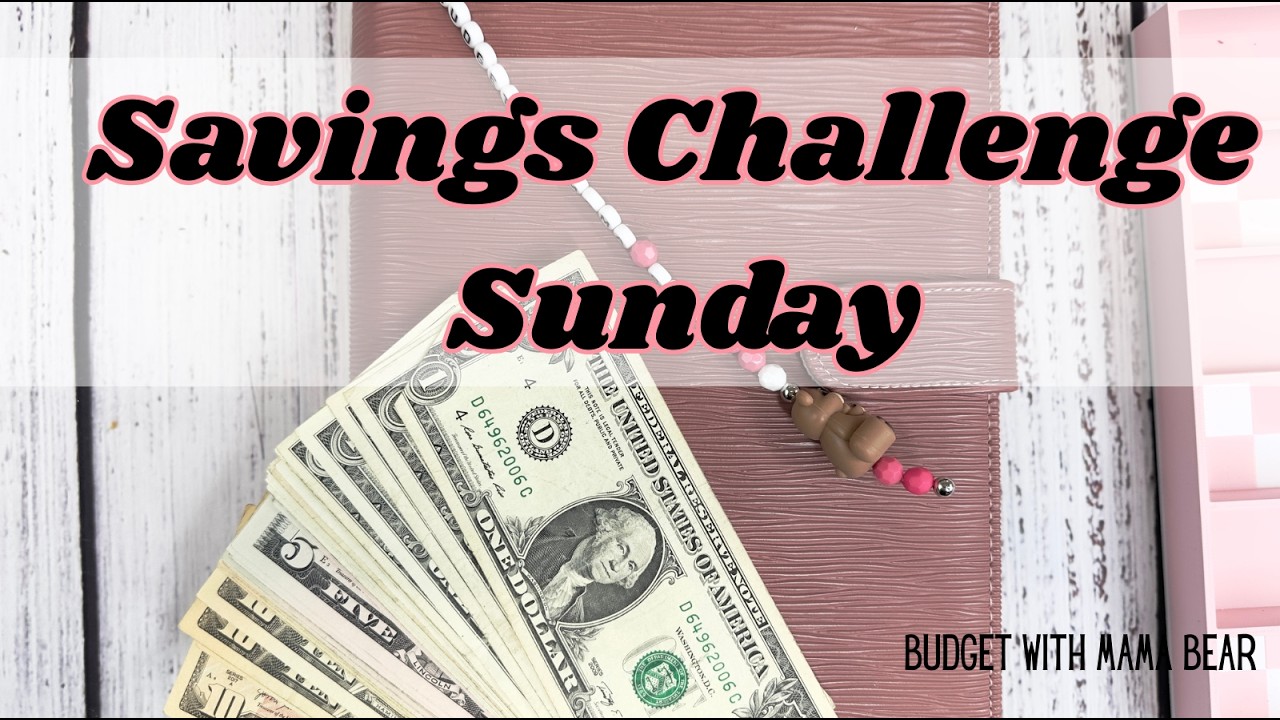 Savings Challenge Sunday | New Etsy Items!!