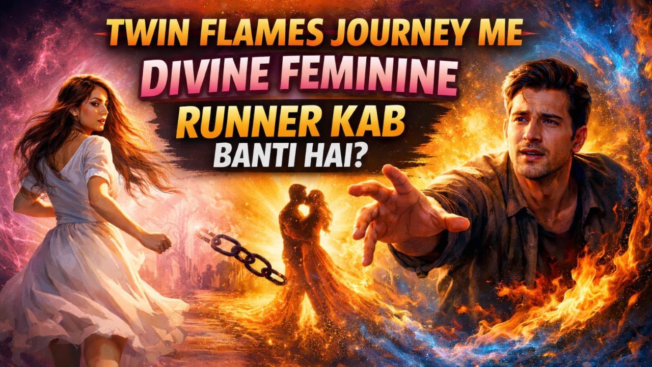   Twinflem जर्नी में Divine Feminine कब Runner बनती है?⚡🔥#twinflamejourney #twinflame 
