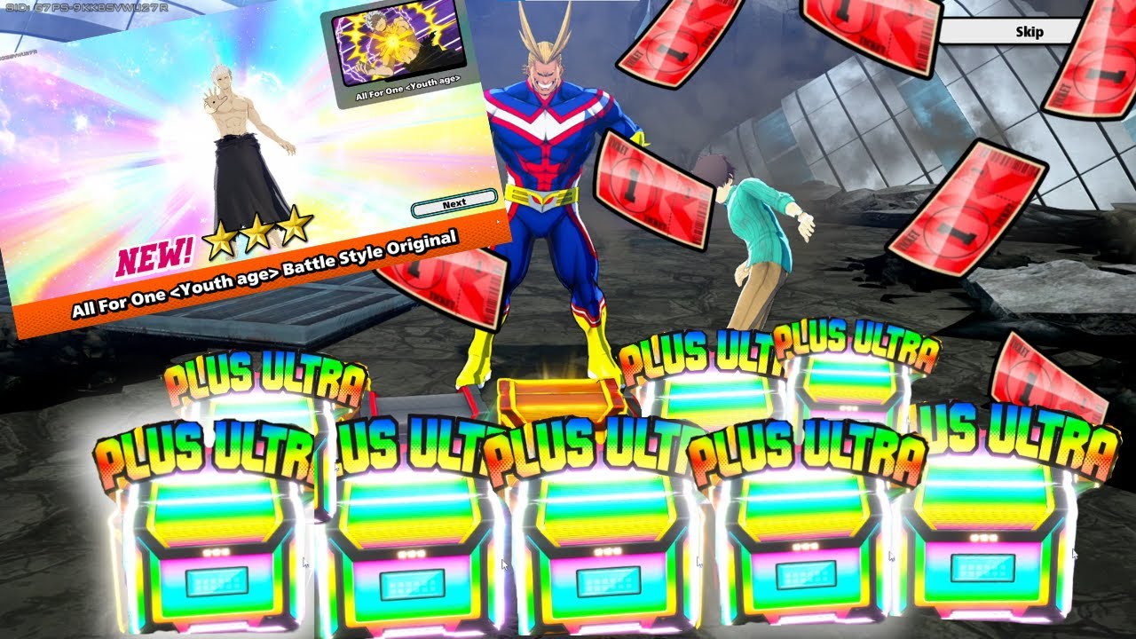 *NEW* CRAZY YOUNG AFO SUMMONS in My Hero Ultra Rumble