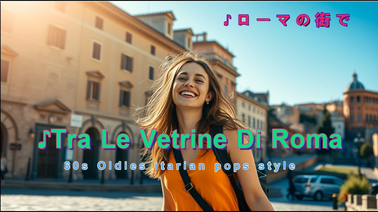 ■♪Tra Le Vetrine Di Roma　　　60s Oldies itarian pops style
