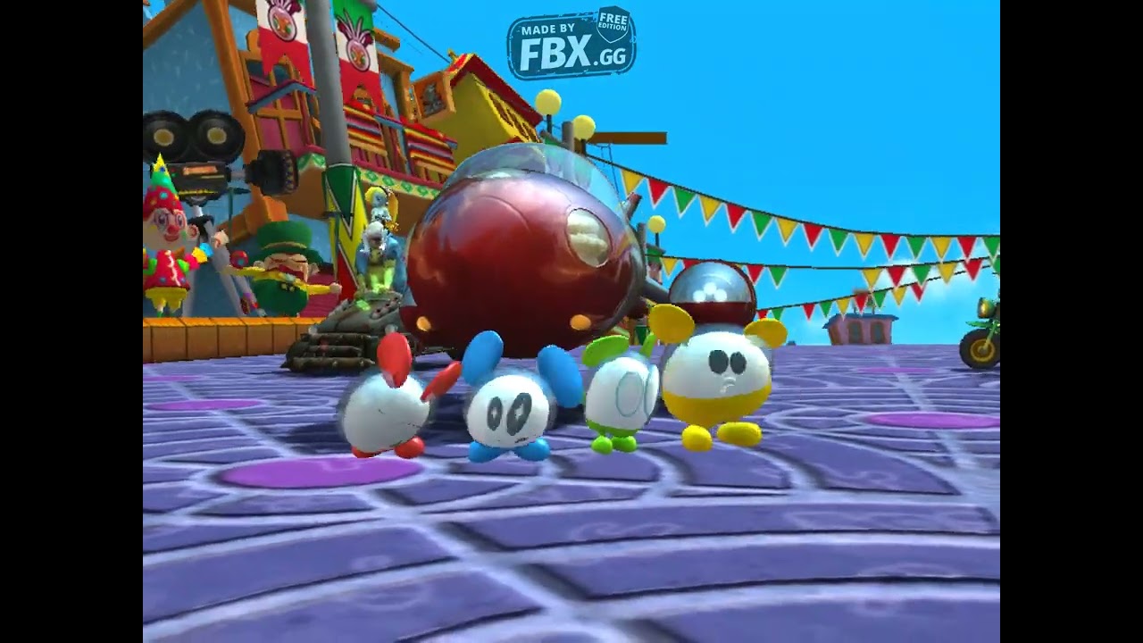 Sonic & Sega All Stars Racing: All Tracks with The Chuchus
