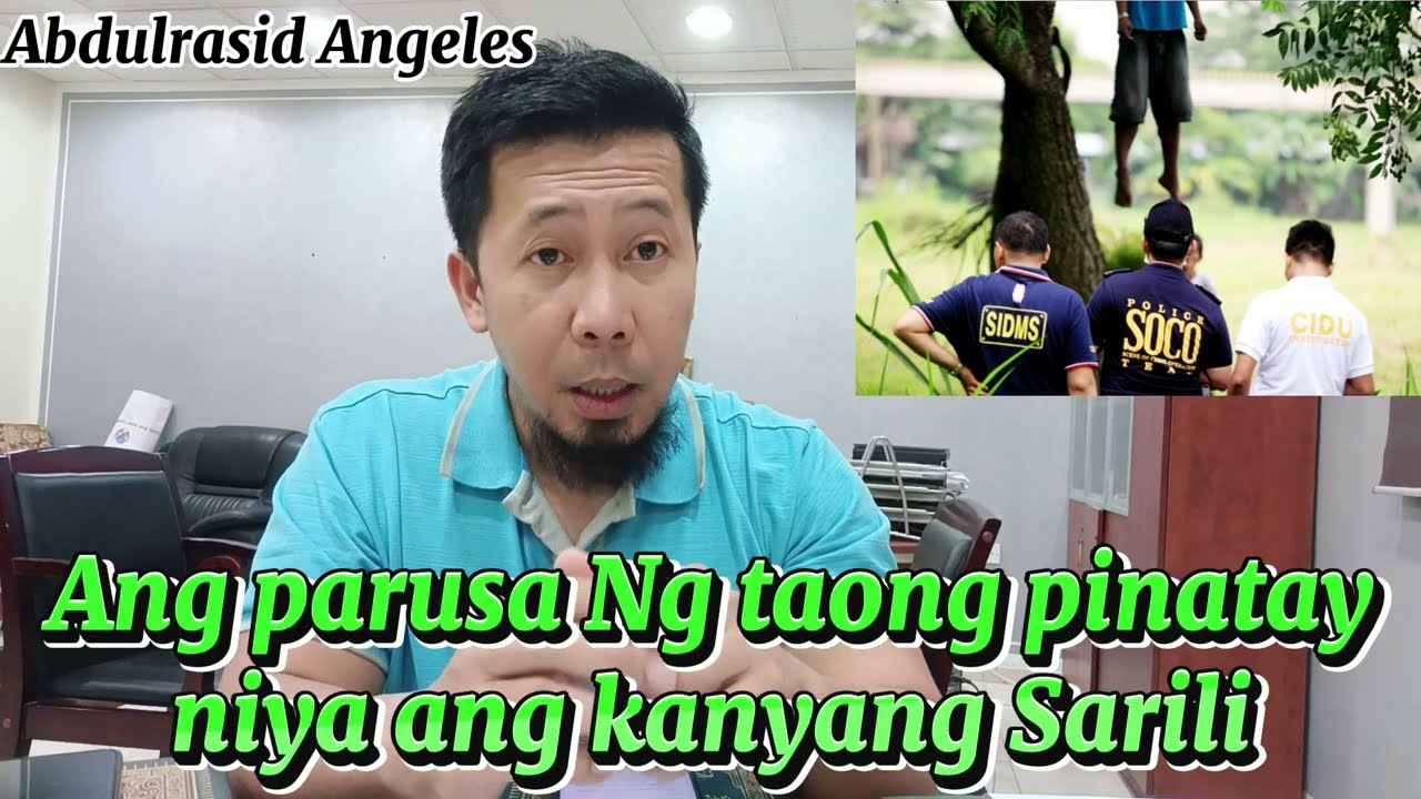 Ang parusa Ng taong pinatay niya ang kanyang sarili