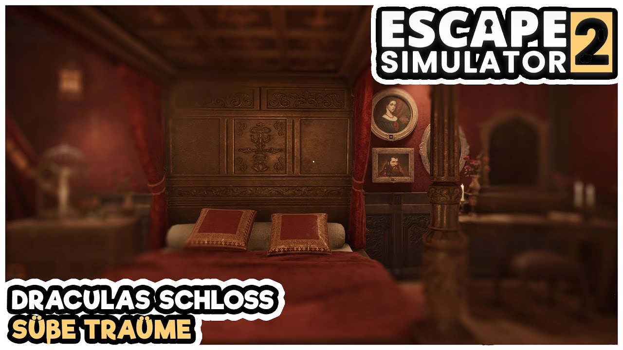 📢Schlafi❗️| Süße Träume | 🛏️🥱  Escape Simulator 2 🗝️ [Cut] [2 Perspektiven][Alle Lösungen] ❗