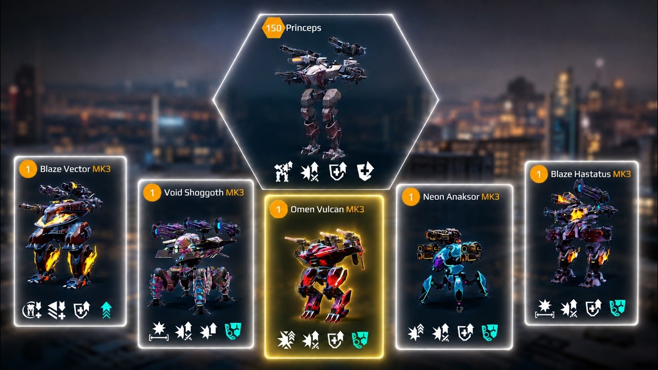 War Robots Gameplay | Best Robots, Meta Builds & High Damage Matches!