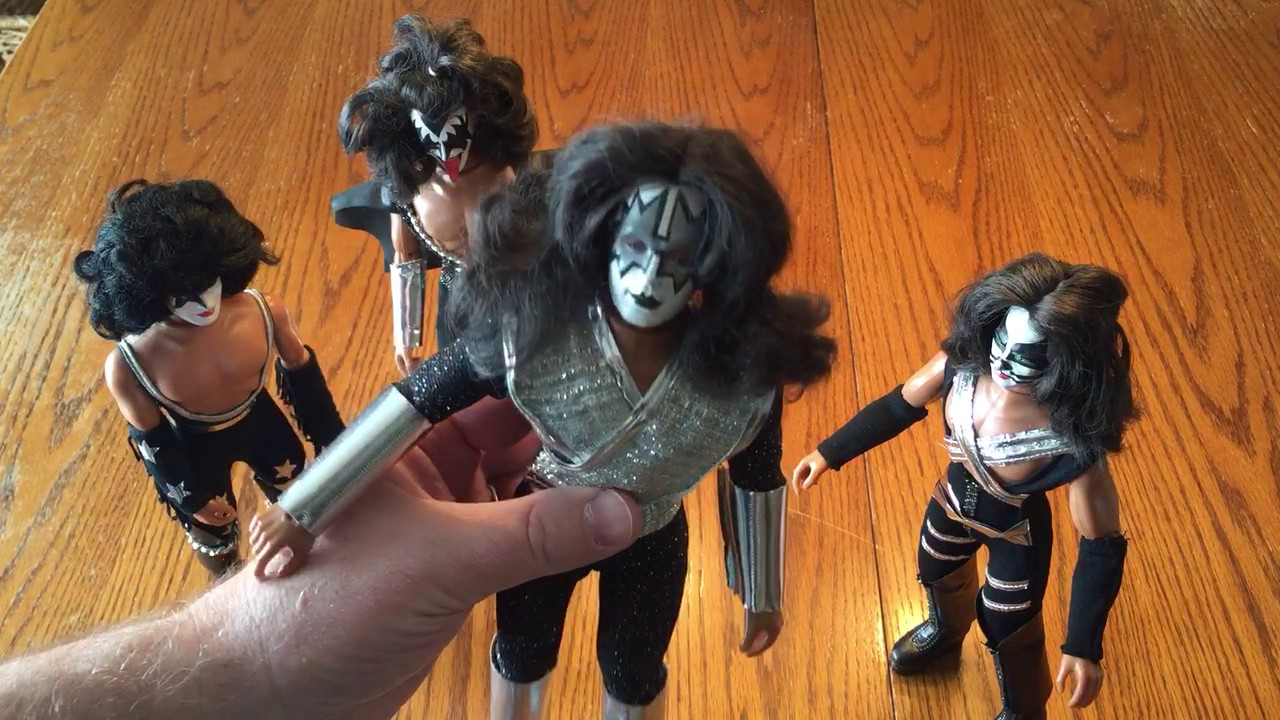 Vintage 1978 Mego Kiss Dolls (Action Figures)