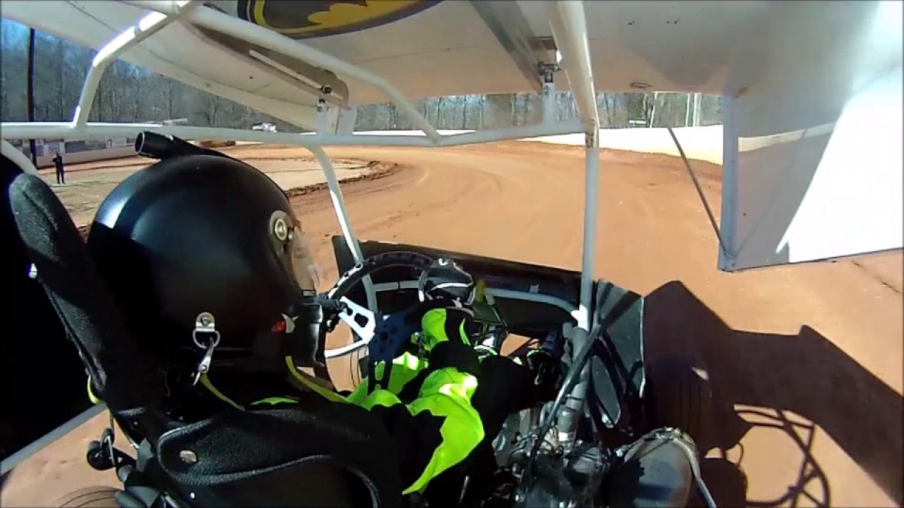 CAIDEN BLACK HOT LAPS MILLBRIDGE SPEEDWAY 1 28 17