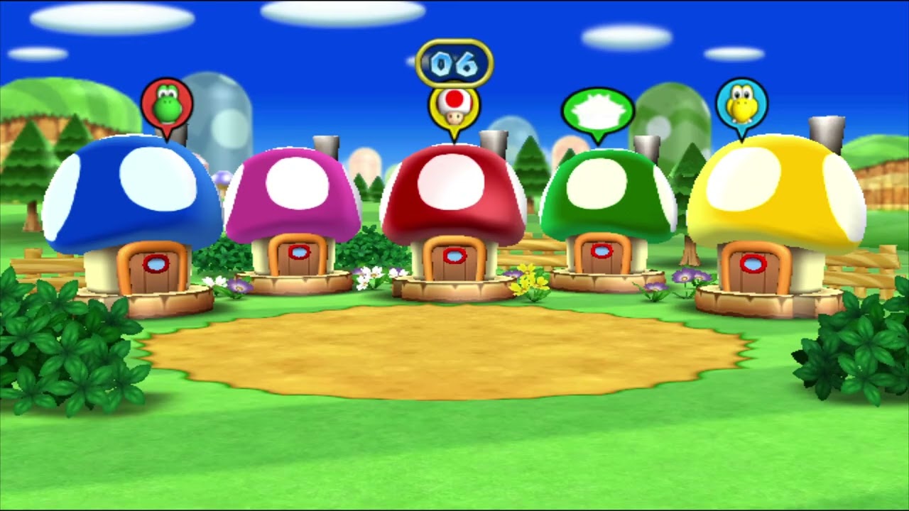 I can't believe I can win 5 games in a row. - Mario Party 9 #marioparty #stepitup7wins