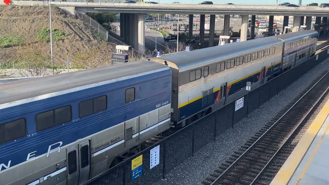 Amtrak Pacific Surfliner Departing Anaheim, CA (ARTIC) (1/19/2026)
