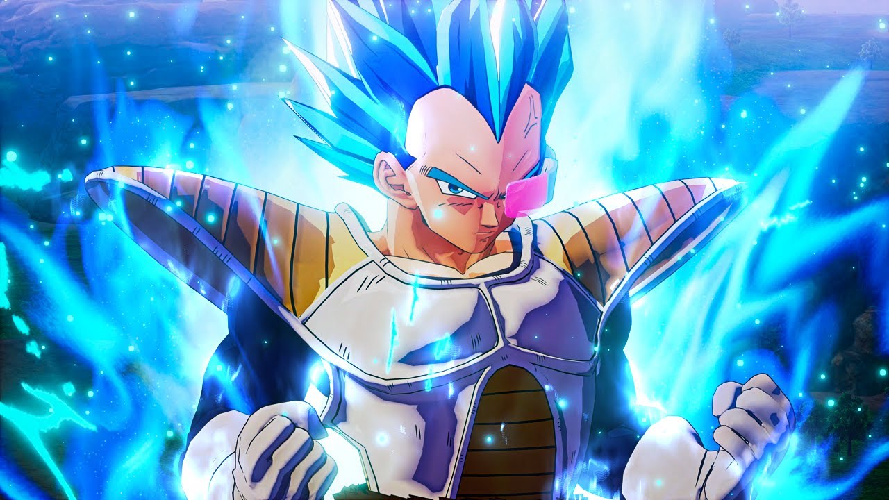 Dragon Ball Z: Kakarot - All SSBE Vegeta Outfit Transformations (4K 60fps)
