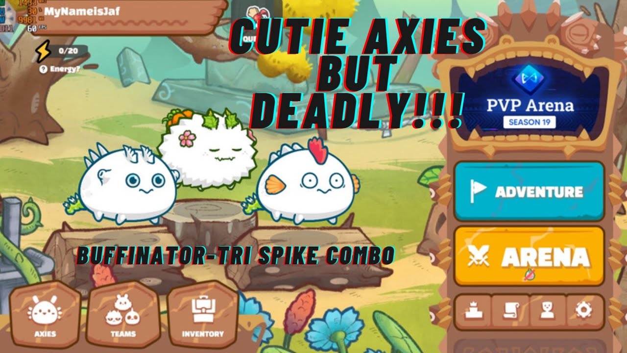 Buffinator/Beefinator - Tri Spike Build Axie Season 19