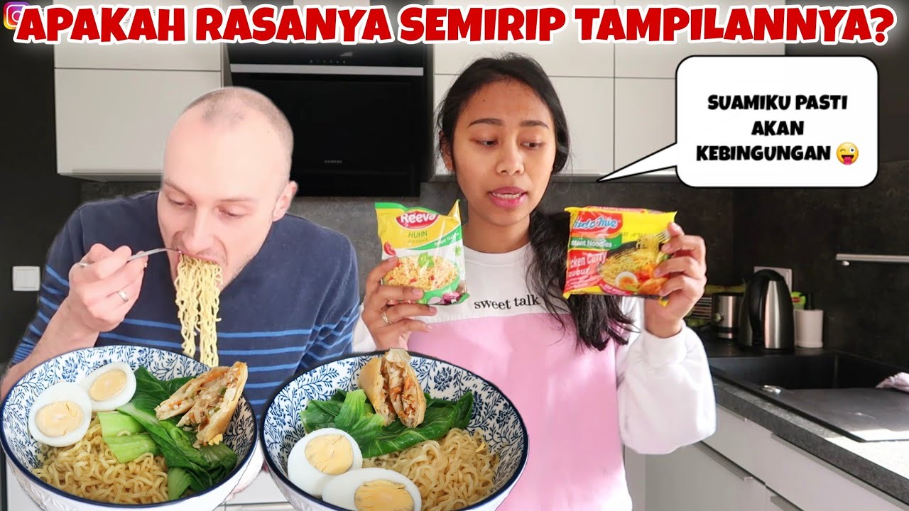 BIKIN INDOMIE VS MIE INSTAN JERMAN ENAKKAN YG MANA?