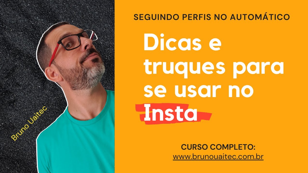 Como seguir perfis no automático