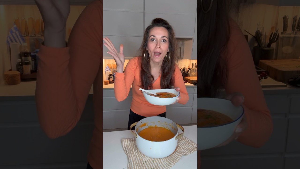 We make this One Pot Carrot Lentil Soup once a week 