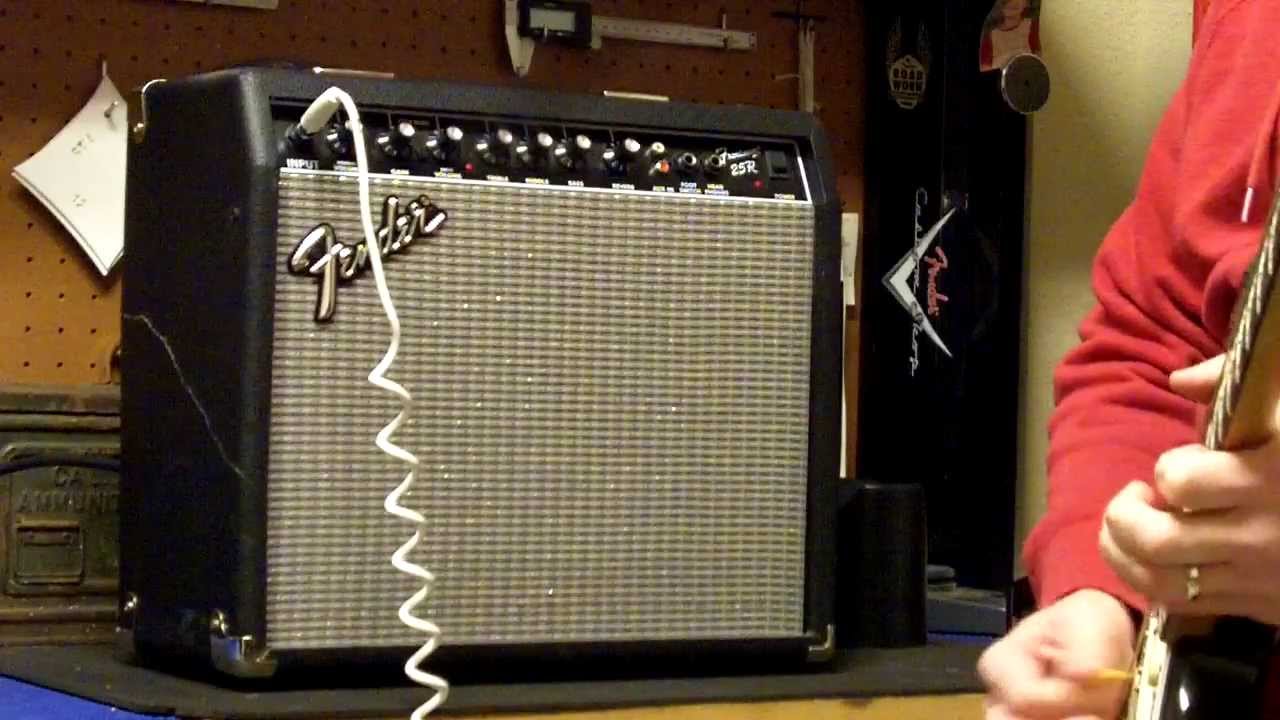 Fender Frontman 25r Combo Amp Demo