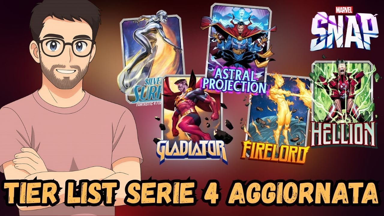 Marvel Snap ITA | Tier List Serie 4 aggiornata – SETTEMBRE 2025 GUIDA agli Acquisti