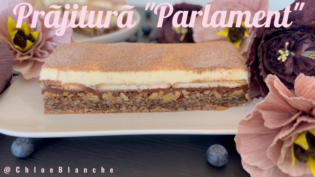 Prăjitura Parlament - rețetă ușoară, fără cântar