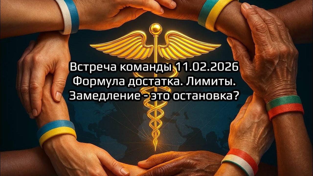 Встреча команды 11.02.2026г.  Формула Достатка. Лимиты сообщества. Замедление потоков - это что?