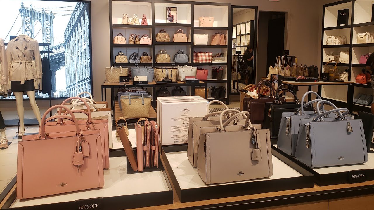 COACH OUTLET WALK THROUGH